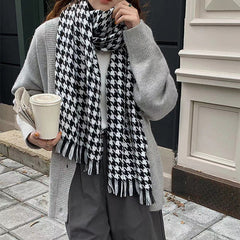 Good Manners Houndstooth Scarf