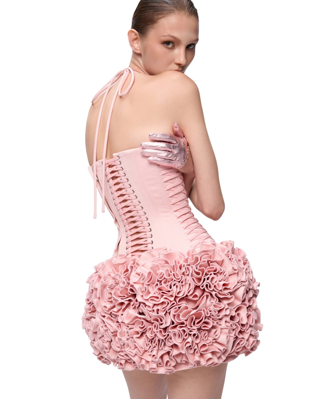 Nevaeh Two Piece Corset Dress
