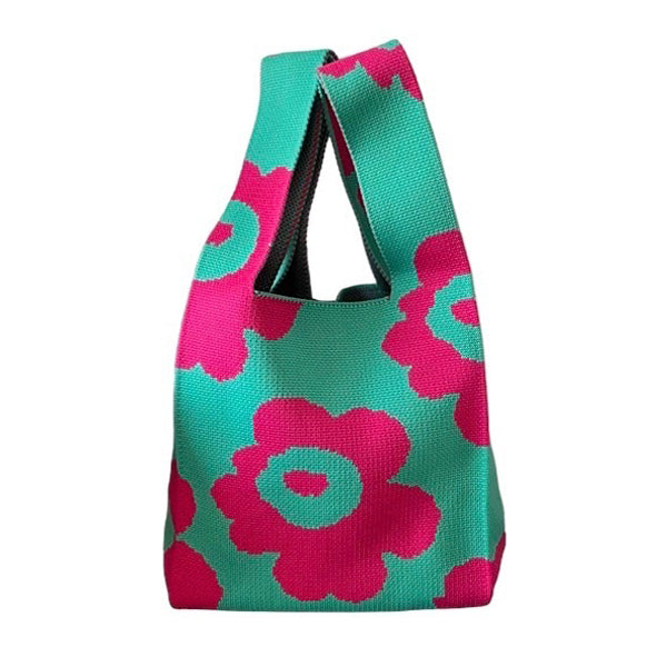 Indie Aesthetic Flower Tote Bag