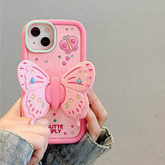 Kidcore Butterfly iPhone Case