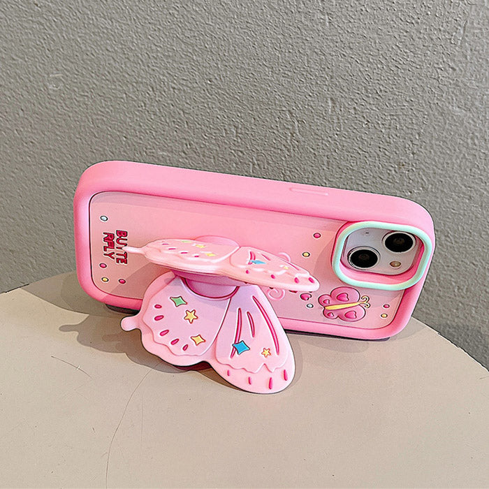 Kidcore Butterfly iPhone Case