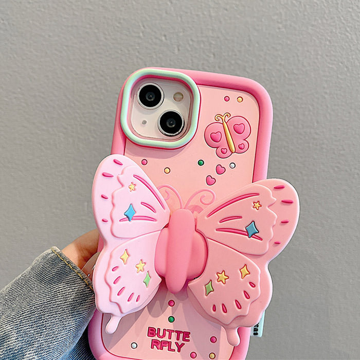 Kidcore Butterfly iPhone Case