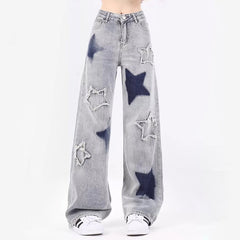 Light Blue Star Jeans