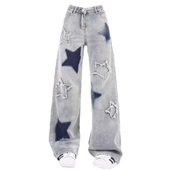 Light Blue Star Jeans