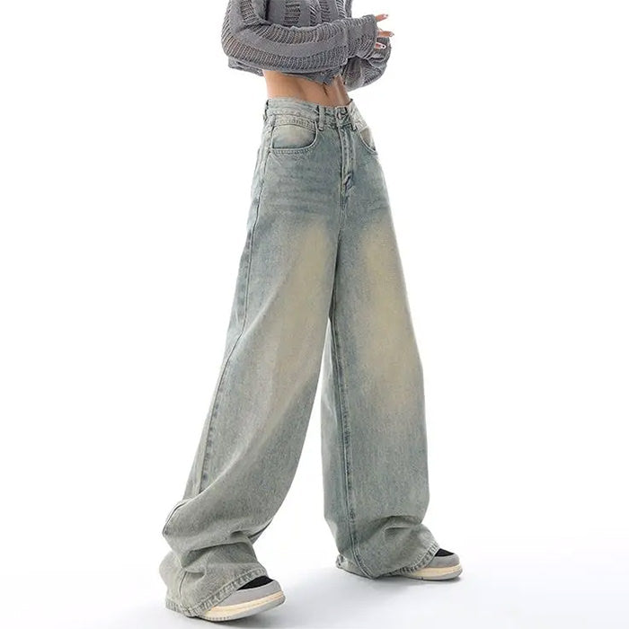 90's Light Wash Baggy Jeans