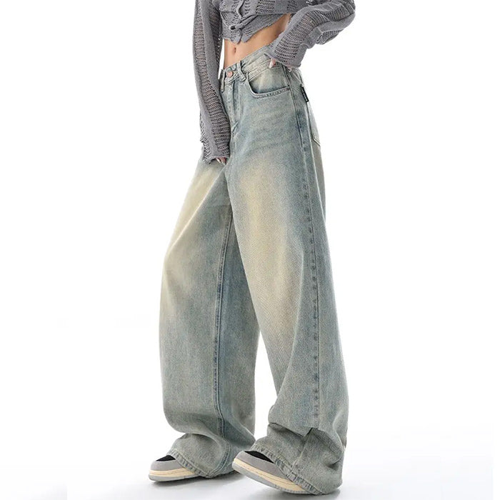 90's Light Wash Baggy Jeans