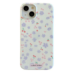 Lilac Flowers iPhone Case