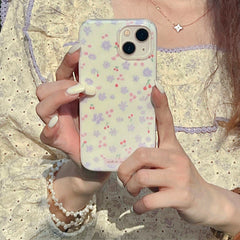 Lilac Flowers iPhone Case