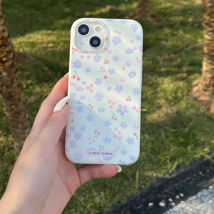 Lilac Flowers iPhone Case