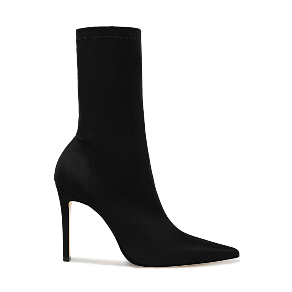 Lycra Stretch Ankle Boots