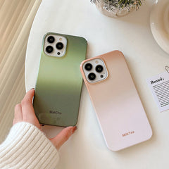 Matcha & Milktea iPhone Case