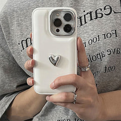 Minimalist Aesthetic Heart iPhone Case