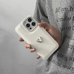 Minimalist Aesthetic Heart iPhone Case