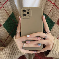 Minimalist Matte iPhone Case