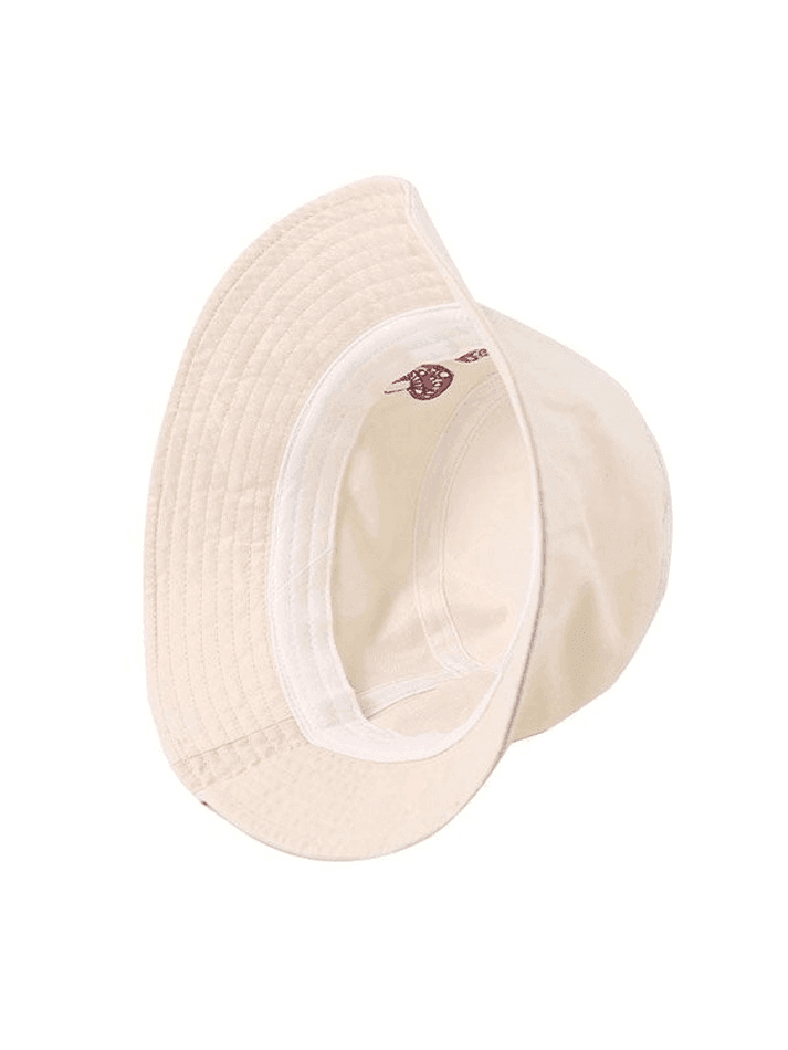 Mushroom Embroidered Bucket Hat