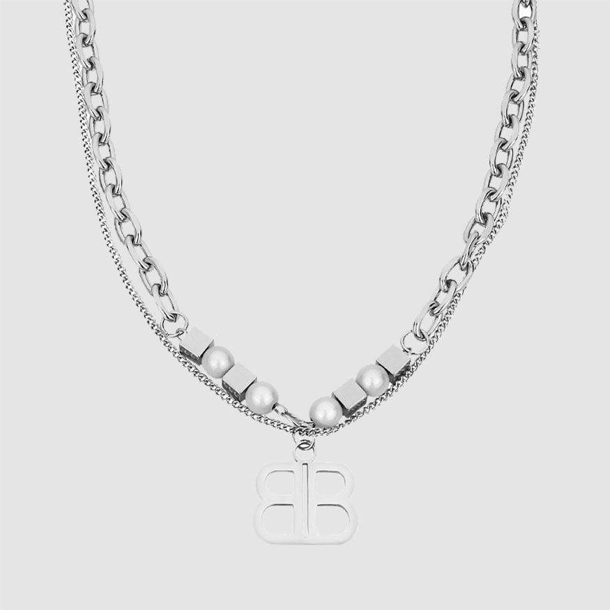 "B" Letter Necklace