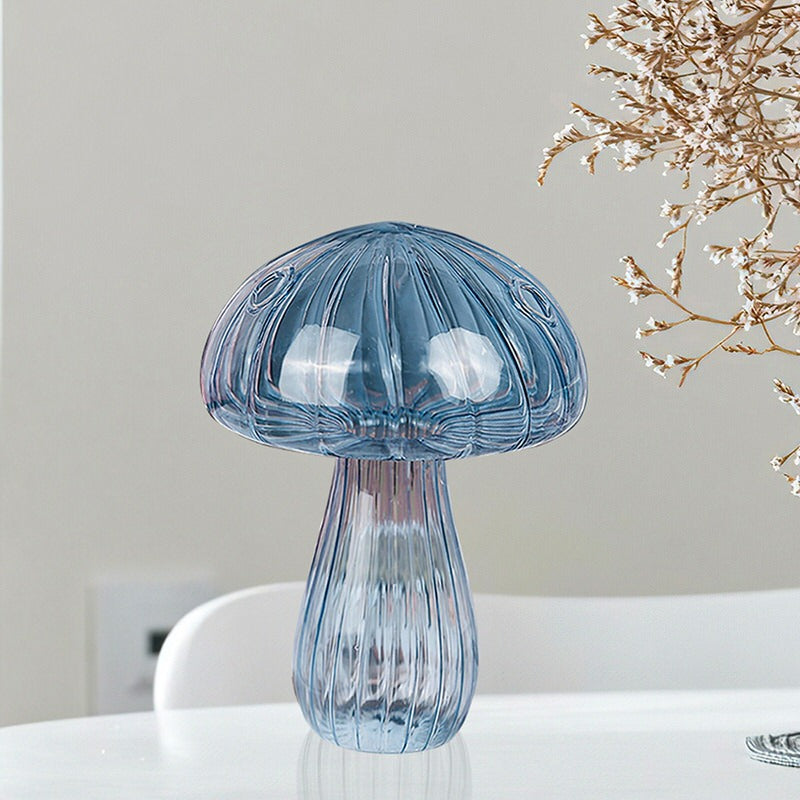 Grandma's House Nordic Mushroom Glass Vase