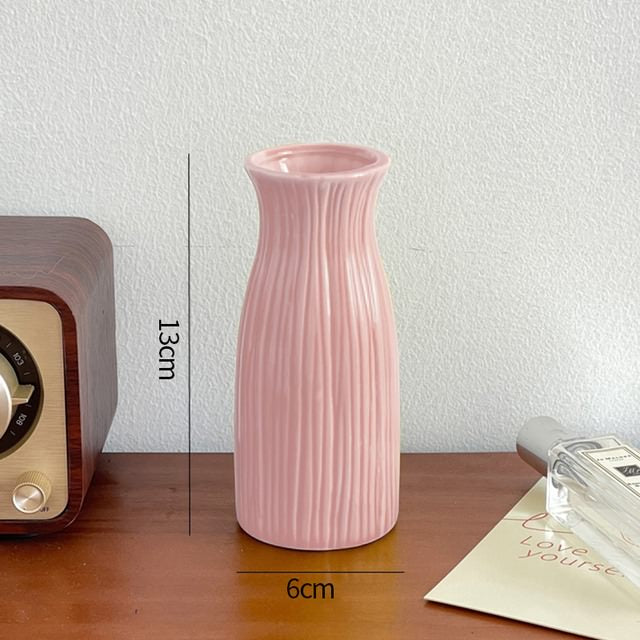 Minimalist Aesthetic Pastel Flower Vase