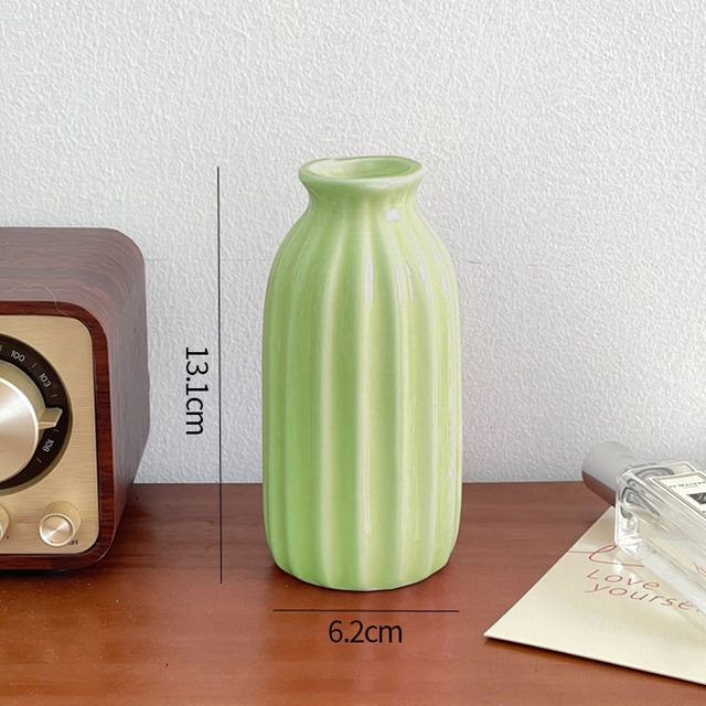 Minimalist Aesthetic Pastel Flower Vase