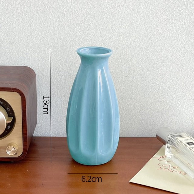 Minimalist Aesthetic Pastel Flower Vase