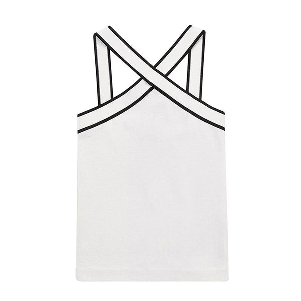 Old Money Aesthetic Halter Top