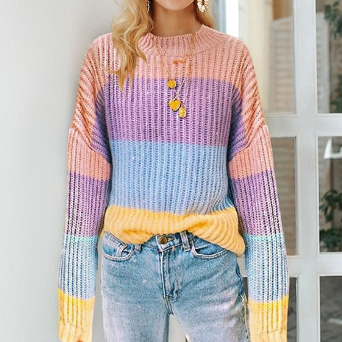 Pastel Rainbow Jumper