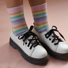 Pastel Rainbow Socks