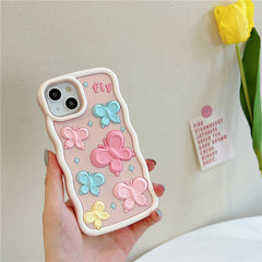 Pastel Butterfly iPhone Case