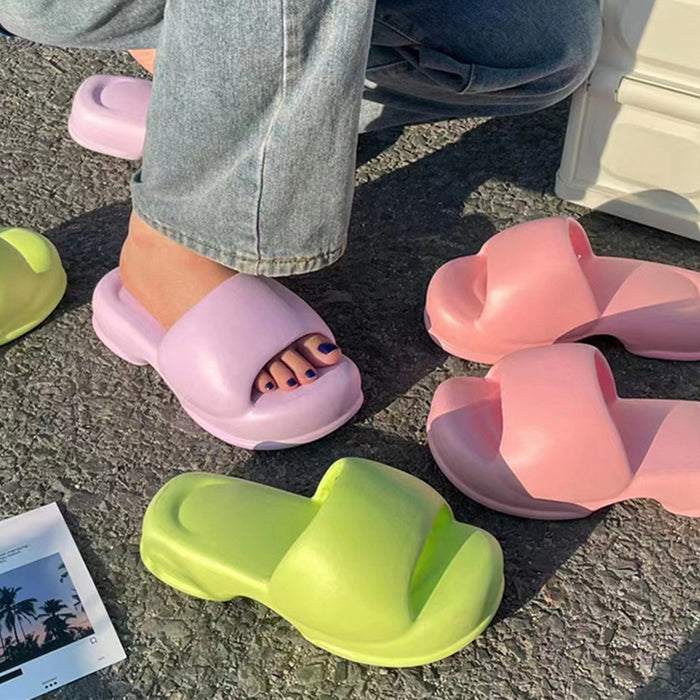 Pastel Foam Street Slippers