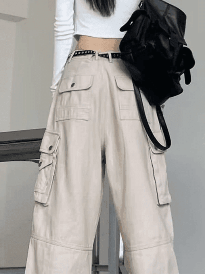 Patch Pocket Punk Cargo Pants