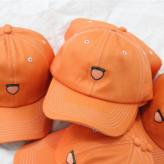 Peach Dad Hat