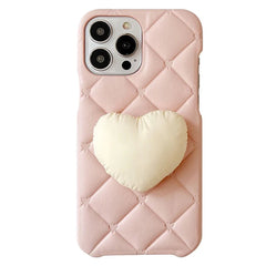 Softie Heart Puffer IPhone Case