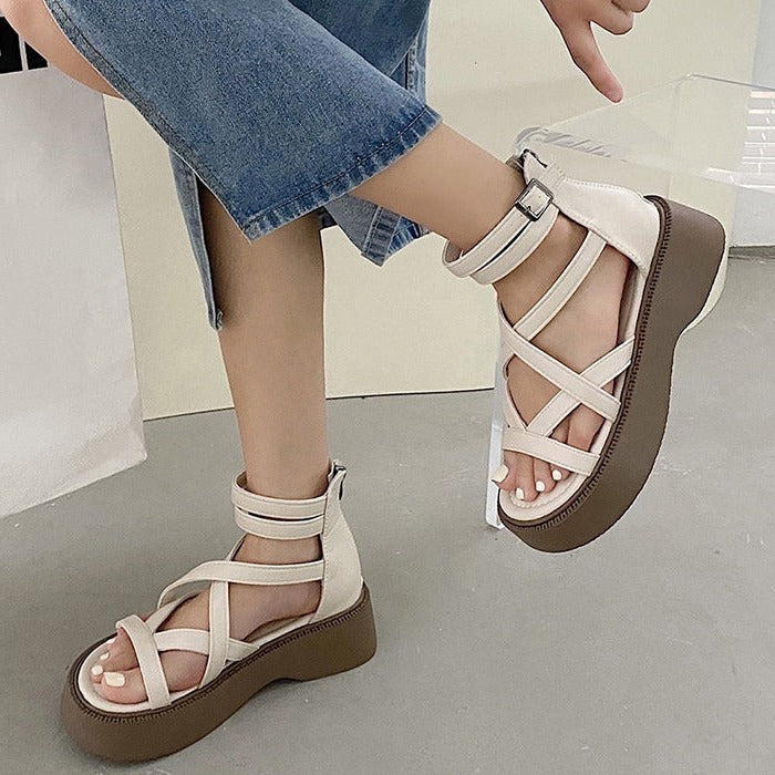 Goblincore Platform Sandals