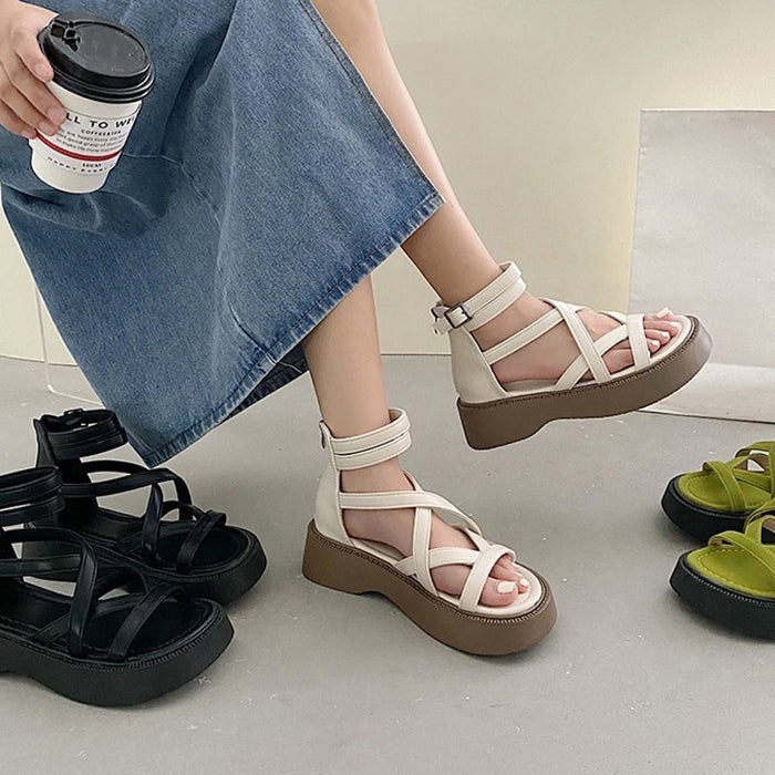 Goblincore Platform Sandals