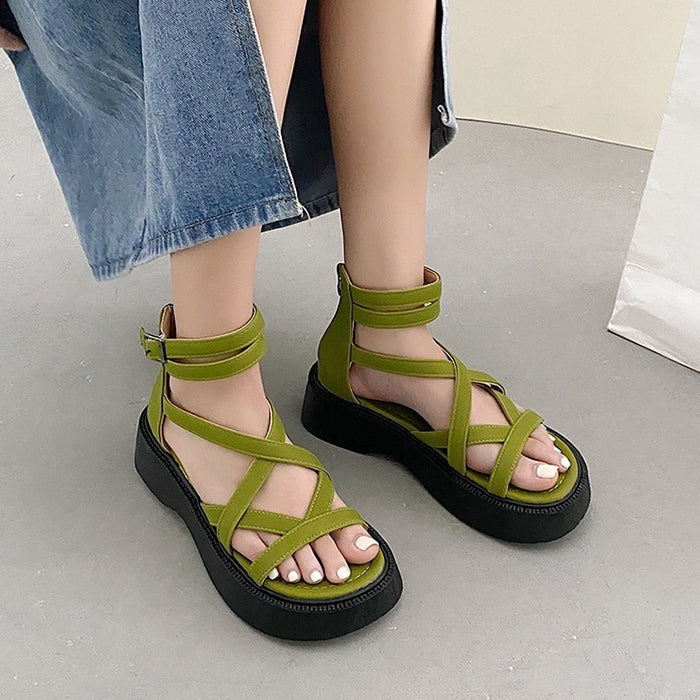 Goblincore Platform Sandals