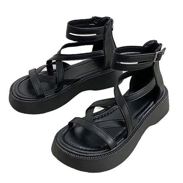 Goblincore Platform Sandals