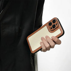 Preppy Brown IPhone Case