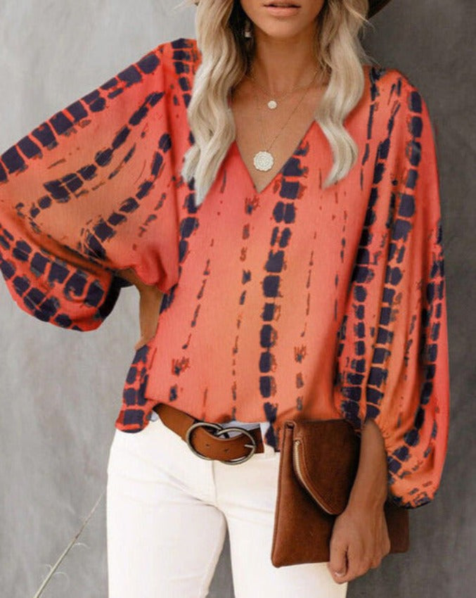 TRACY PRINTED BLOUSE