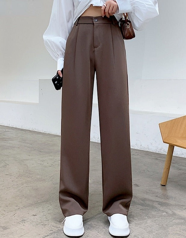 ELLA CASUAL HIGH WAIST PANTS