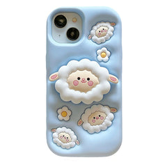 Puffy Sheep iPhone Case