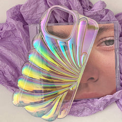 Seashell Holographic iPhone Case