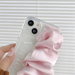 Silk Scrunchie iPhone Case