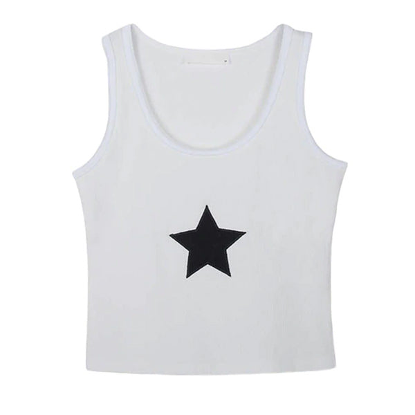 Skater Girl Star Tank Top