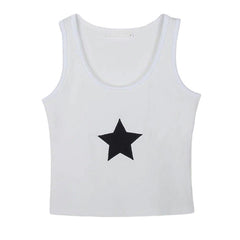 Skater Girl Star Tank Top