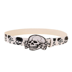 2000s Style Skull Belt