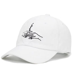 Smoking Hands Dad Hat