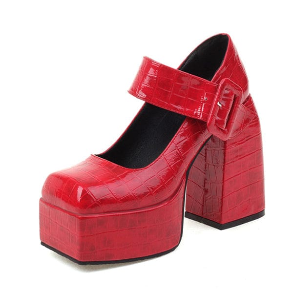 2.0 Mary Jane Platform Heels