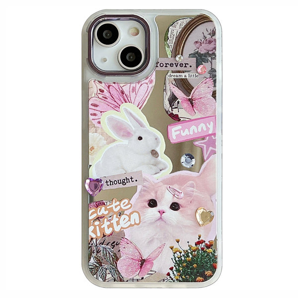 Soft Aesthetic Bunny iPhone Case