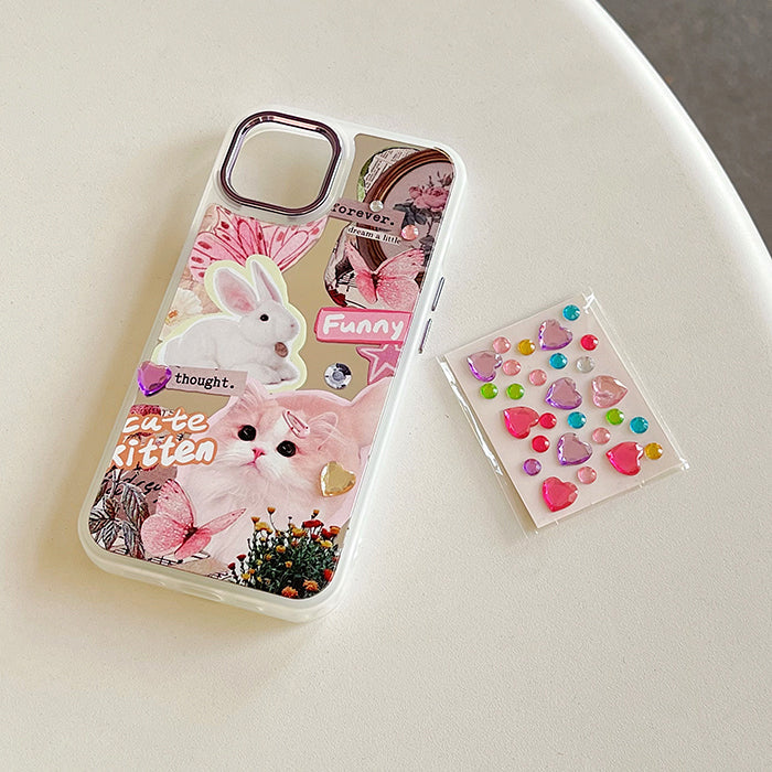 Soft Aesthetic Bunny iPhone Case