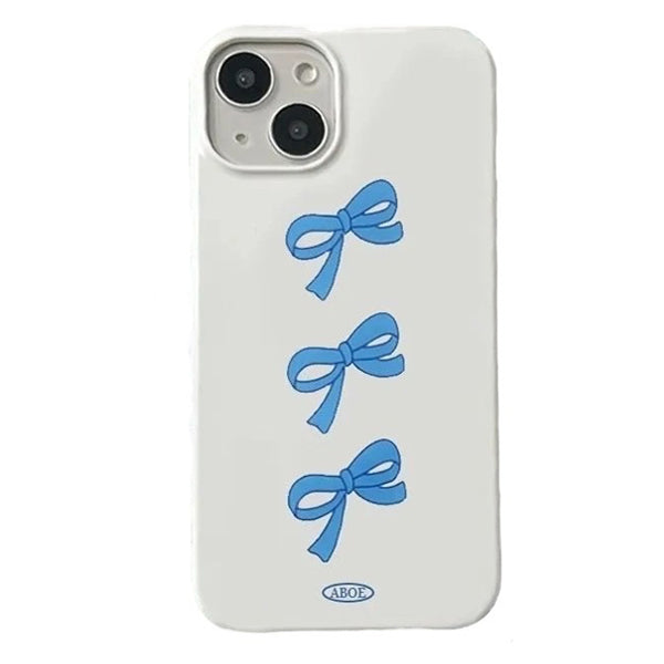 Soft Girl Bows iPhone Case